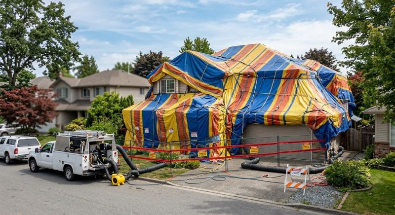 Tent Fumigation in Toledo, OH