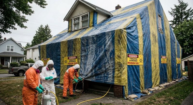 Tent Fumigation in Wilmington, DE