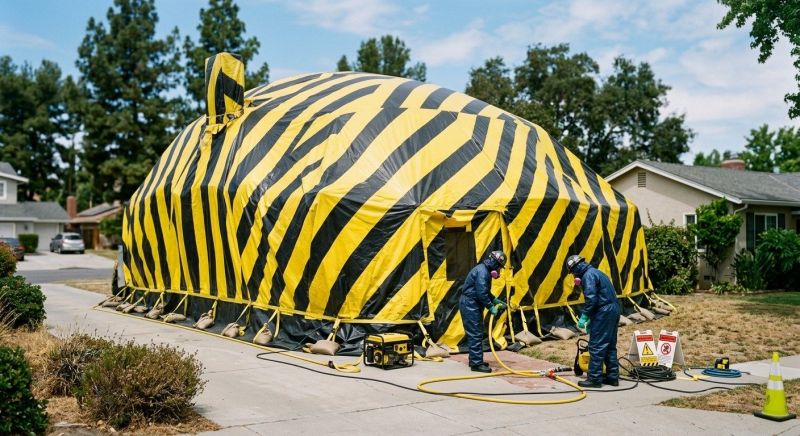 Termite Tenting in Naperville, IL