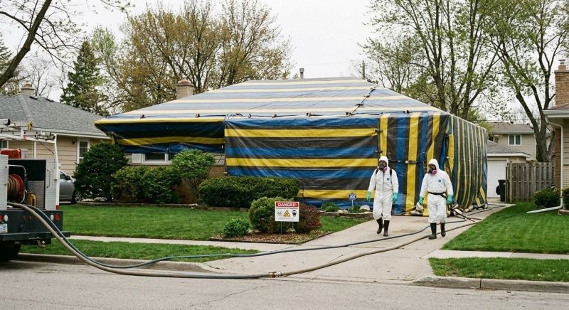 Termite Tenting in Marietta, GA